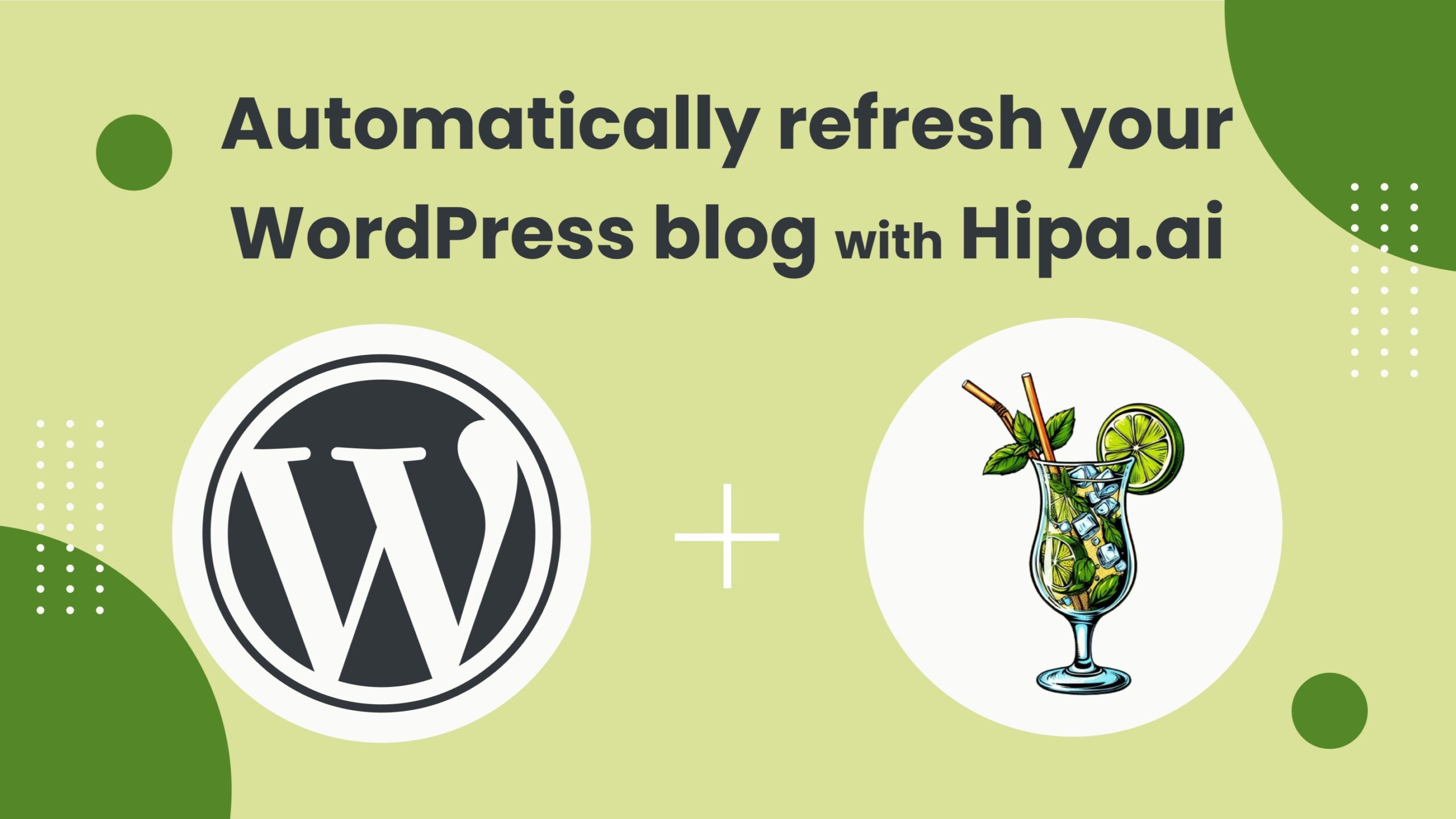 Our WordPress plugin is approved! Refresh your blog automatically